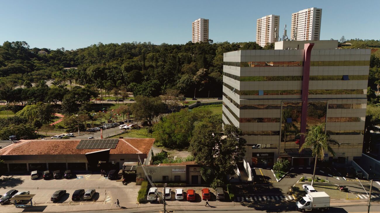 Vista aérea da Av. Salvador Markovitcz, 111, em Bragança Paulista